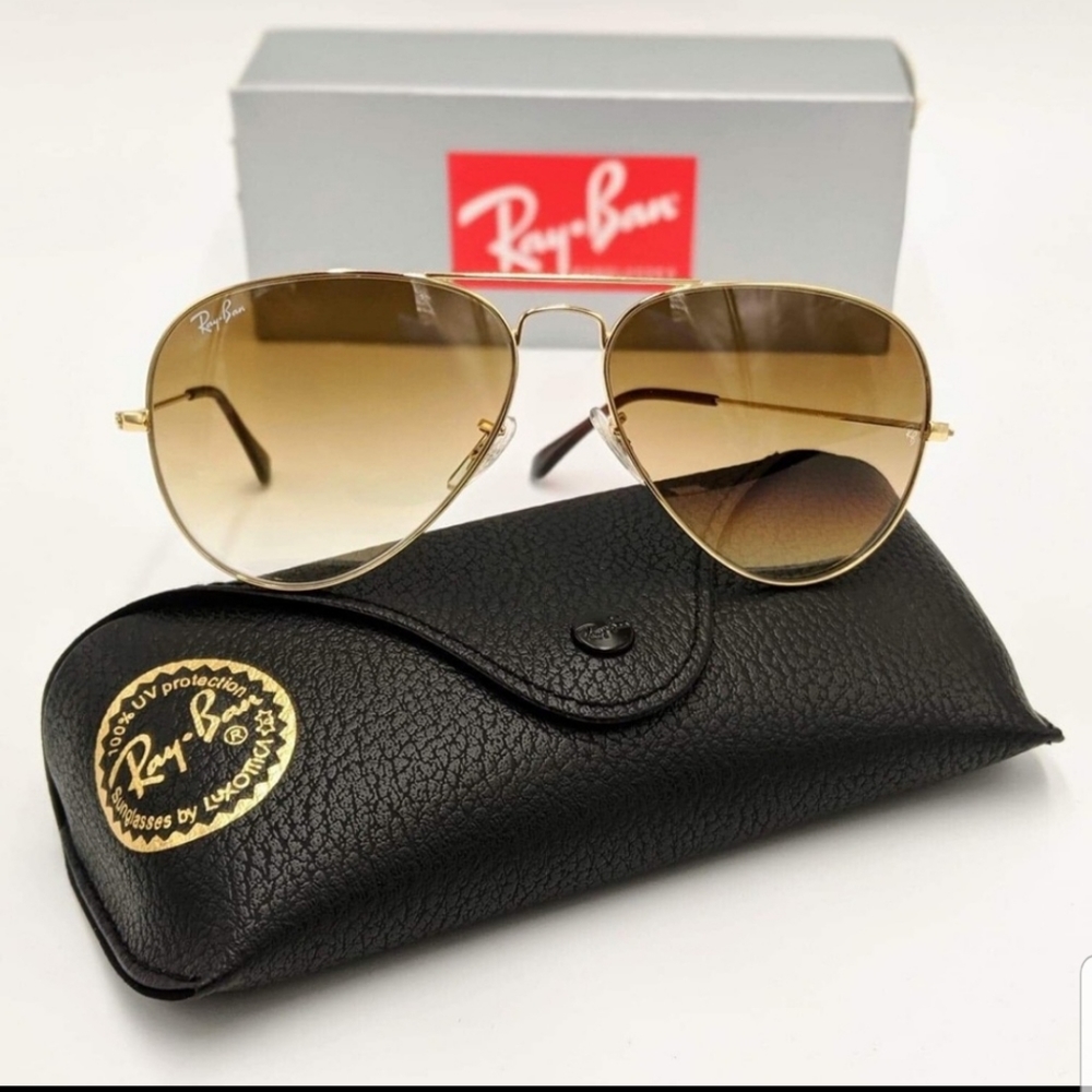 Ray-Ban Aviators 3025 Polarized Brown 58 14 140